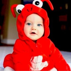 Carters Lobster/ crab outfit 12-18M